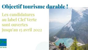  Les candidatures au label Clef Verte sont ouvertes jusqu'au 15 avril 2022