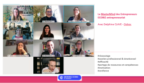 Le MasterMind des Entrepreneurs ECOBIZ entreprenariat Groupe d'entrepreneurs en visioconférence
