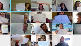 Groupe de travail en visio