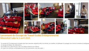 Photographie du Moonshot Labs le 2 avril 2021