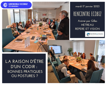 La raison d'être d'un CoDir : bonnes pratiques ou postures ?