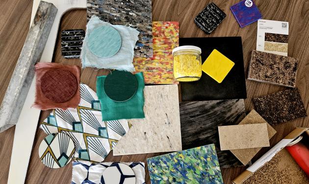 Korus group intègre du mobilier upcyclé dans la conception d'espaces professionnels 