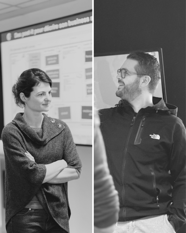 Hélène VECTEN (OSMIA) et Mathieu BEGEY (AVANTALPES)