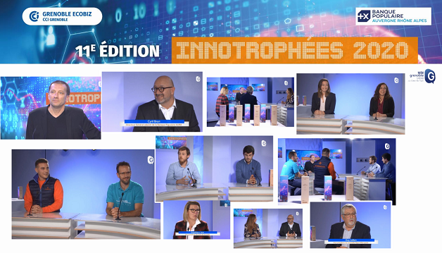 Montage de différents moments de l'émission